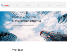 Tablet Screenshot of freeclass.eu